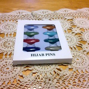 Hijab Pins, NWOT set of 8 scarf pins